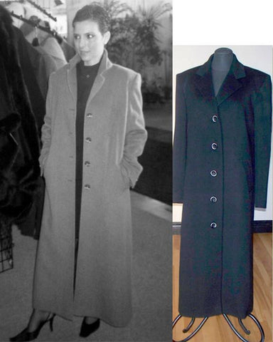 Z-Sample cashmere coat on sale. Bella