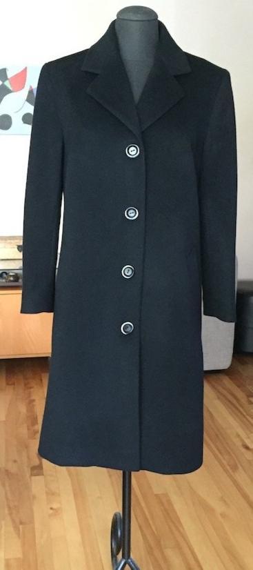 single breasted cashmere coat