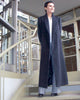 Cashmere coat with a shawl collar