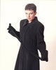 Cashmere coat with side seam pockets